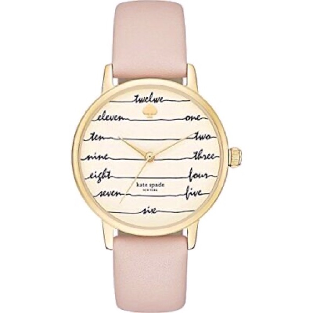 Kate Spade ♠️ Metro Vachetta wristwatch